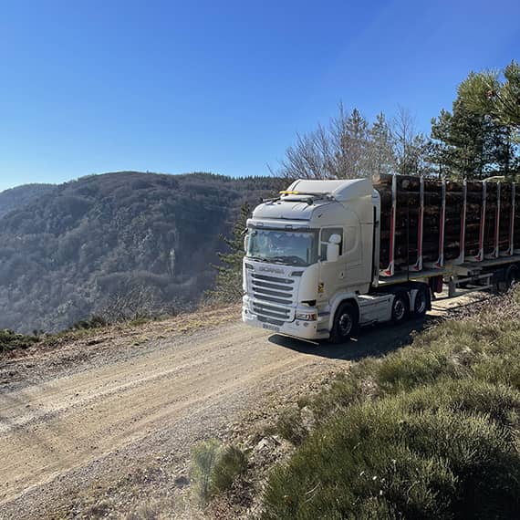 Transport bois en Haute-Vienne (87)