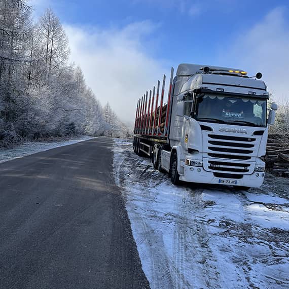 Transport bois en Haute-Vienne (87)