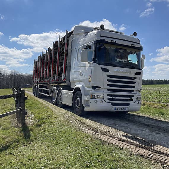 Transport bois en Haute-Vienne (87)